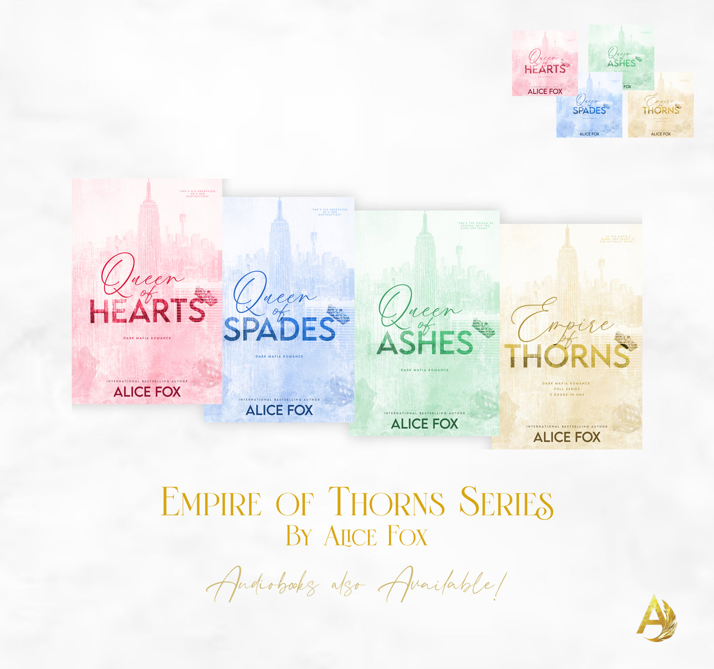 Empire of Thorns: Full Dark Mafia Romance Series, 3 Books in One !