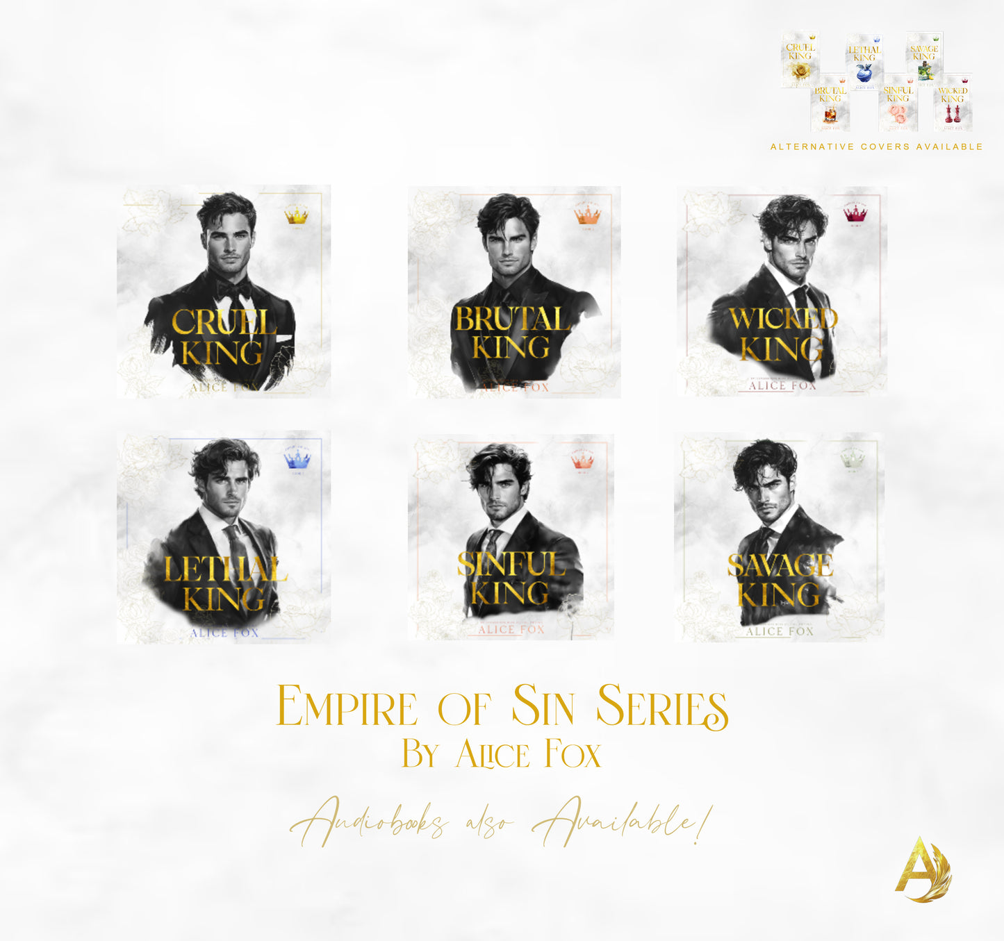 The Empire Of Sin Series: Dark Mafia Romance, 6 Books in One !