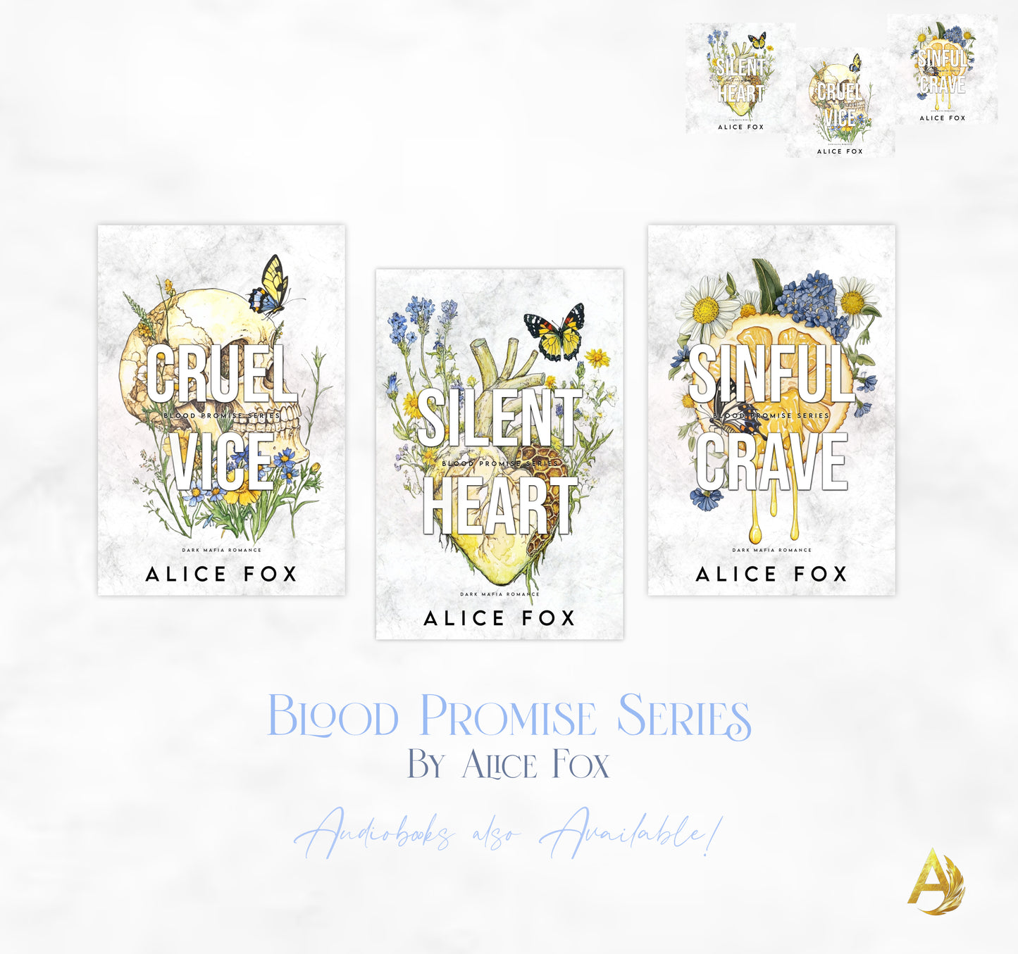 Blood Promise Series: Full Dark Mafia Romance Series, 3 Books in One !