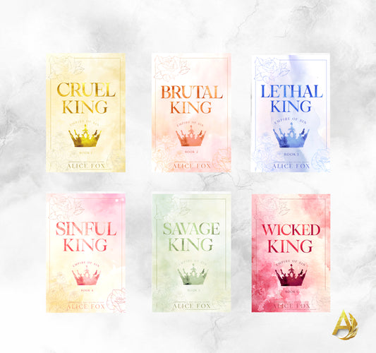 The Empire Of Sin Series: Dark Mafia Romance, 6 Books in One ! (Alternative Covers)