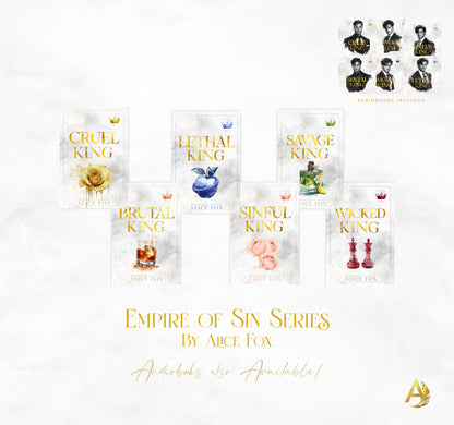 The Empire Of Sin Series: Dark Mafia Romance, 6 Books in One !