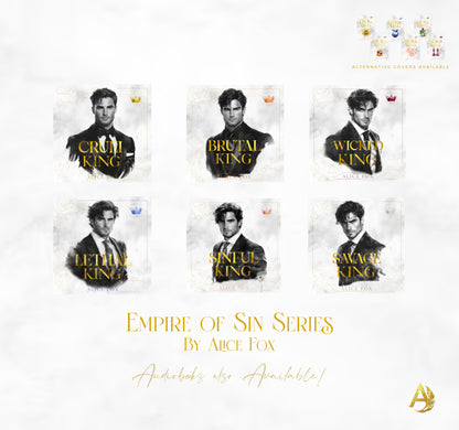 The Empire Of Sin Series: Dark Mafia Romance, 6 Books in One !